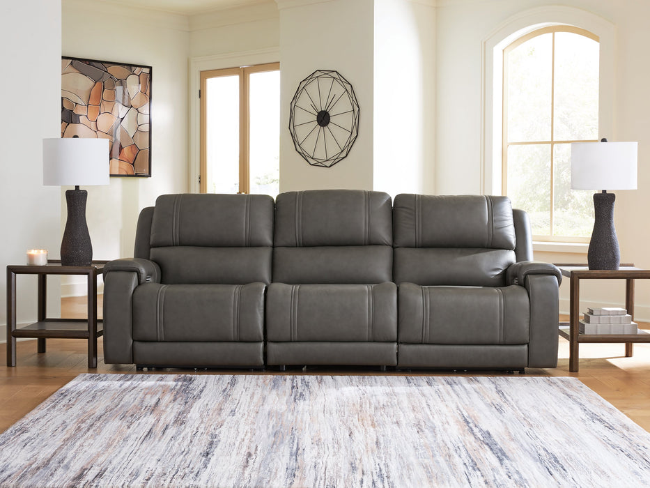 5Z - Pittson Power Sectional Reclining Sofa - Hammers Furniture (MN)