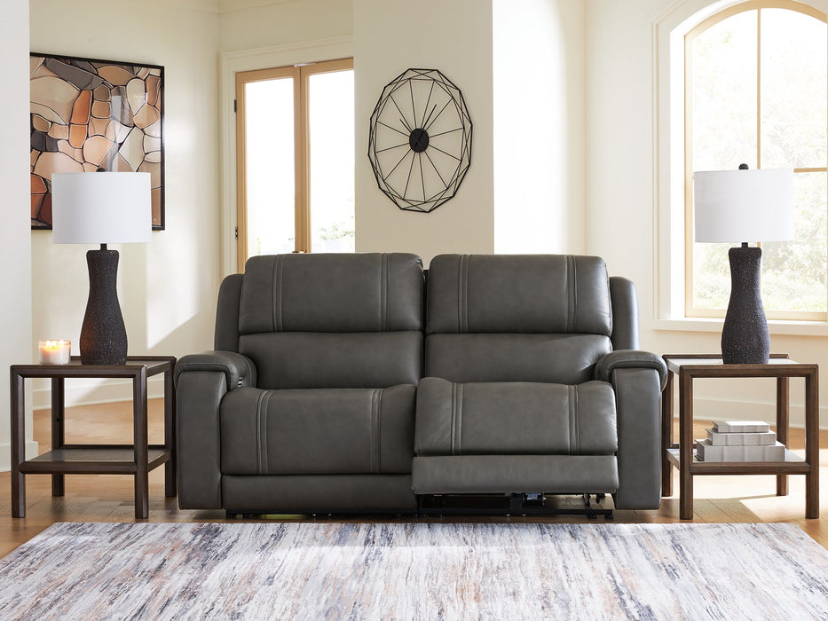 5Z - Pittson Power Reclining Sectional Loveseat - Hammers Furniture (MN)