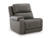 5Z - Pittson Power Reclining Sectional Loveseat - Hammers Furniture (MN)