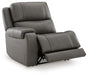 5Z - Pittson Power Reclining Sectional Loveseat with Console - Hammers Furniture (MN)