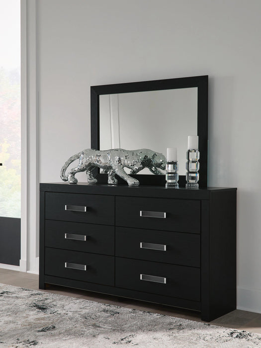 Maeling Dresser and Mirror